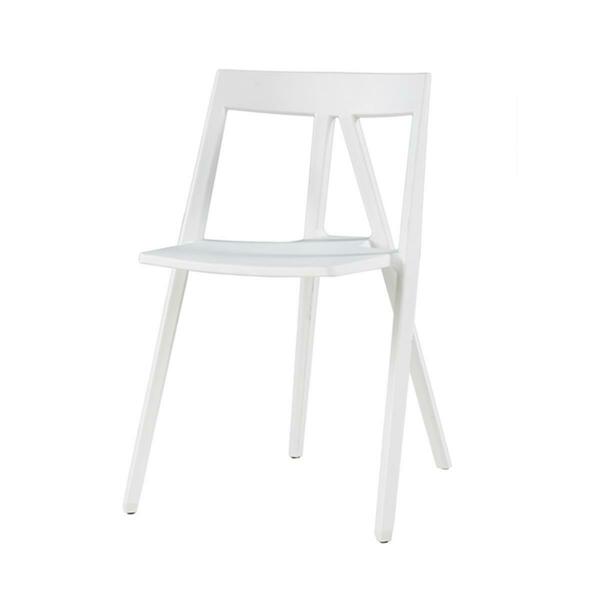 Max RPP-MILAN-WH Milan Resin Polypropylene Stackable Event Chair - White RPP-MILAN-WH-WEB1